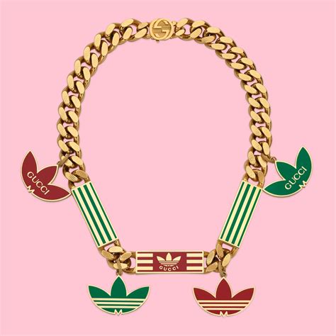 gucci x adidas necklace|adidas x gucci hard sided.